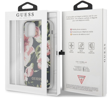 Guess Shiny Flower Hard Case iPhone 11 Pro (5.8") - Design N.3  Multi-color