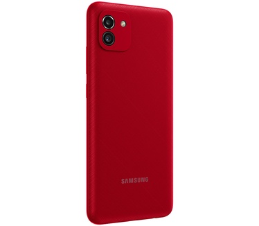 Samsung Galaxy A03, 4GB ram, 64GB opslag Rood