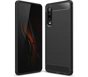 qMust Huawei P30 Rugged TPU Case - Zwart
