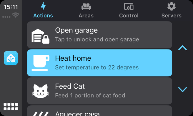Apple Carplay-integratie bij Home Assistant