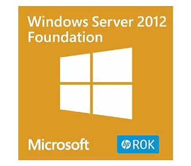 HP Microsoft Windows Server 2012 R2 Foundation ROK en/nl/sv/pt/tr SW