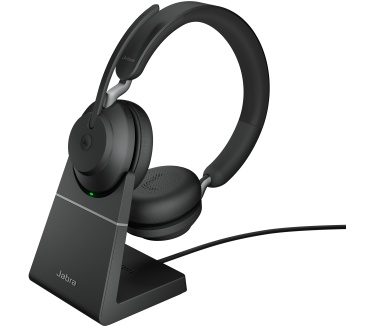 Jabra Evolve2 65, MS Stereo (Beige, Zwart)