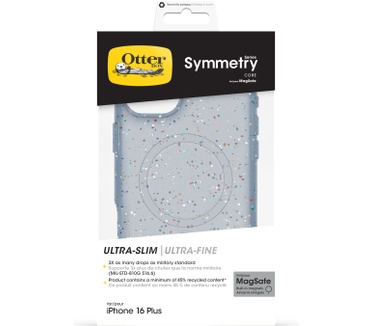 Otterbox Symmetry Series Core voor MagSafe voor iPhone 16 Plus, Icy Mist (iPhone 16 Plus) Paars