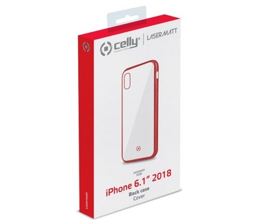 Celly Laser Matt (iPhone X) Transparant