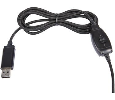 Medion Life Medion E83265 - Koptelefoon - USB aansluiting - Geïntegreerde microfoon - Volumeregeling op de kabel - Plug & play
