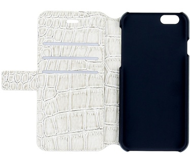 Guess Crocodile Folio Book Case - Samsung Galaxy S7 Edge - Beige Beige