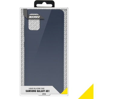 Accezz Liquid Silicone Backcover Samsung Galaxy A51 - Blauw