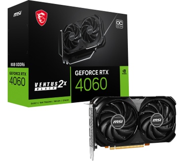 MSI GeForce RTX 4060 Ventus 2X Black 8G OC
