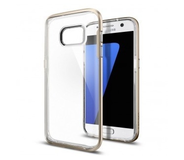 Spigen Neo Hybrid Crystal Samsung Galaxy S7 Case - 555CS20023 - Gold