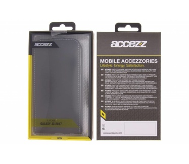 Accezz Flipcase (Galaxy J3 (2017)) Zwart