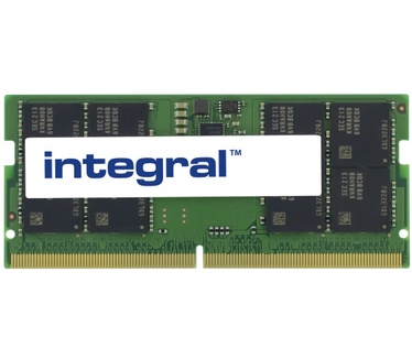 Integral 16GB LAPTOP RAM MODULE DDR5 4800MHZ PC5-38400 UNBUFFERED NON-ECC 1.1V 2GX8 CL40 INTEGRAL