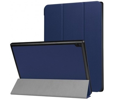 qMust Lenovo Tab 4 10 Smart Tri-Fold Case - Blauw