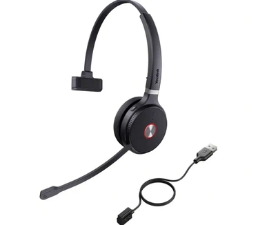Yealink WHM621 Headset Draadloos Hoofdband Kantoor/callcenter Zwart