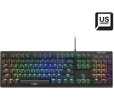 Sharkoon Skiller SGK30 (Blue Switch, Qwerty US)