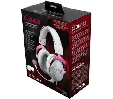 Kingston HyperX Cloud II Gaming Headset - Pink
