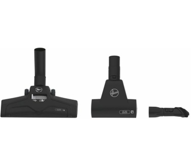 Hoover H-Energy 300 HE320PET 011 Cylinder Stofzuiger, Met snoer, 850W, Zak Capaciteit 3.5 L, Gemakkelijk verplaatsbaar, All Floors Borstel, Mini Pet Turbo Borstel, Zwart
