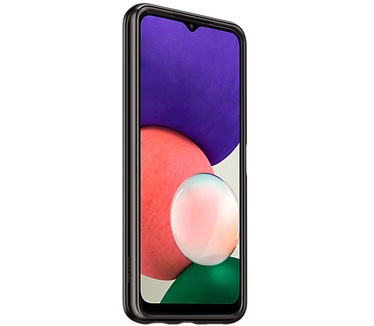 Samsung Galaxy A22 5G Soft Clear TPU Back Cover Zwart