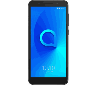Alcatel 1X Dual Sim Zwart (Lebara-prepaid)