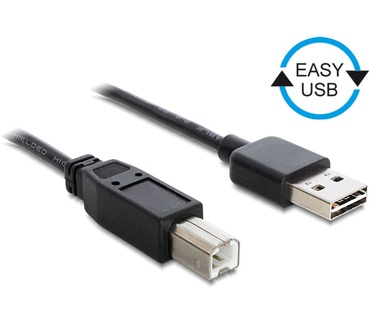 Delock 1m USB 2.0 A - B m/m