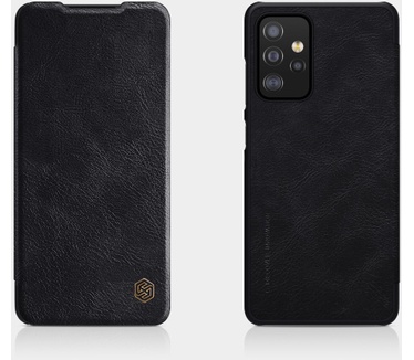 Nillkin Qin PU Leather Book Case - Samsung Galaxy A52 Zwart