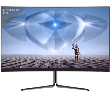 LC-Power 68cm/27" (1920x1080) LC Power M27 HDMI DisplayPort 16:9 4ms Curved GAMING FHD Black