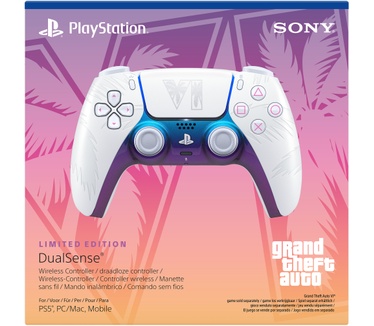 Sony Computer Entertainment DualSense - Grand Theft Auto VI White Limited Edition