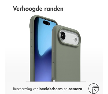 Accezz Liquid Silicone Backcover met MagSafe