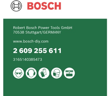 Bosch 2 609 255 611