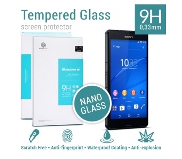 Nillkin Screen Protector Tempered Glass 9H Nano Sony Xperia Z3 Compact