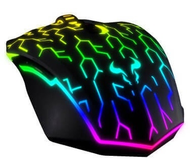 Riotoro Mouse USB Uruz Z5 Lightning RGB 4000DPI,16.8mill color,optical (MR-600L)