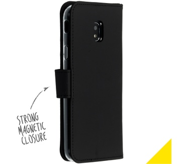Accezz Wallet Softcase Bookcase Samsung Galaxy J3 (2017) (Galaxy J3 (2017)) Zwart