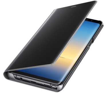 Samsung Galaxy Note 8 Clear View Standing Cover (Galaxy Note 8) Zwart