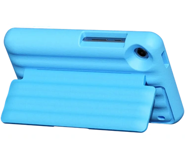 Samsung Galaxy Tab A9+ Siliconenen Back Cover Blauw