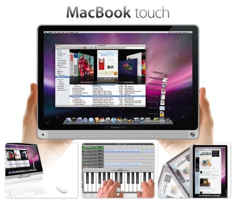 MacBook Touch fake ad