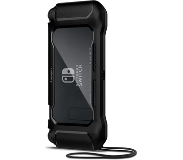 Spigen Nintendo Switch Hoesje Rugged Armor Zwart