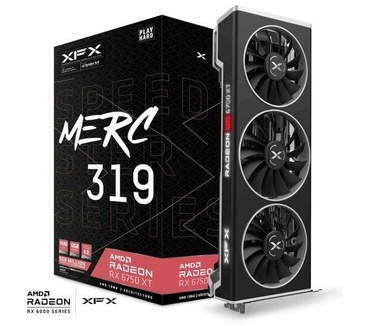 XFX Speedster MERC 319 AMD Radeon RX 6750 XT BLACK