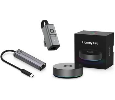 Athom Homey Pro (2026) Basisstation + Energy Dongle + Ethernetadapter set
