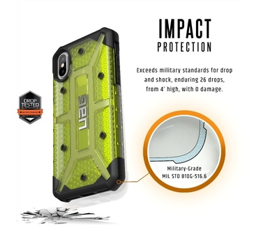 Urban Armor Gear Plasma (Iphone X) Groen