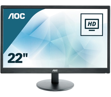 AOC Value E2270SWDN Zwart