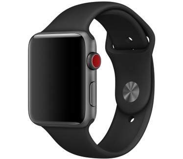 Apple Sportbandje ? Zwart (42 mm) ? M/L en L/XL