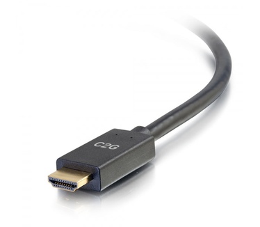 CablesToGo 10ft DisplayPort[TM] Mannelijk naar HDMI[R] Mannelijke Passieve Adapterkabel - 4K 30Hz