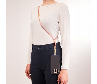 Intenso Handykette als Lade- + Datenkabel USB-C bis 1,65m neon mix