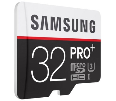 Samsung Pro+ microSDHC + SD-adapter 32GB