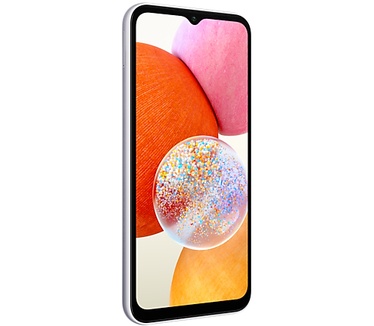Samsung Galaxy A14, 4GB ram, 128GB opslag Zilver