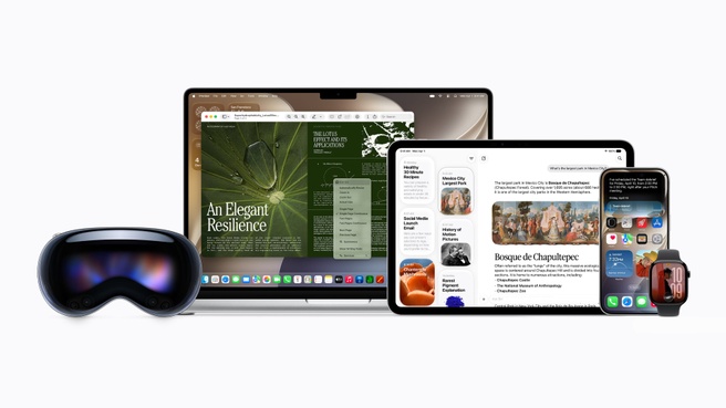 Siri AI-integraties met Apple-hardware. Bron: Apple