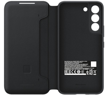 Samsung Galaxy S22 (S901) - LED Wallet Case Zwart