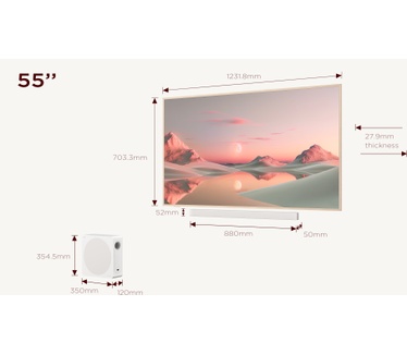 TCL NXTFRAME 55A300PRO Wit