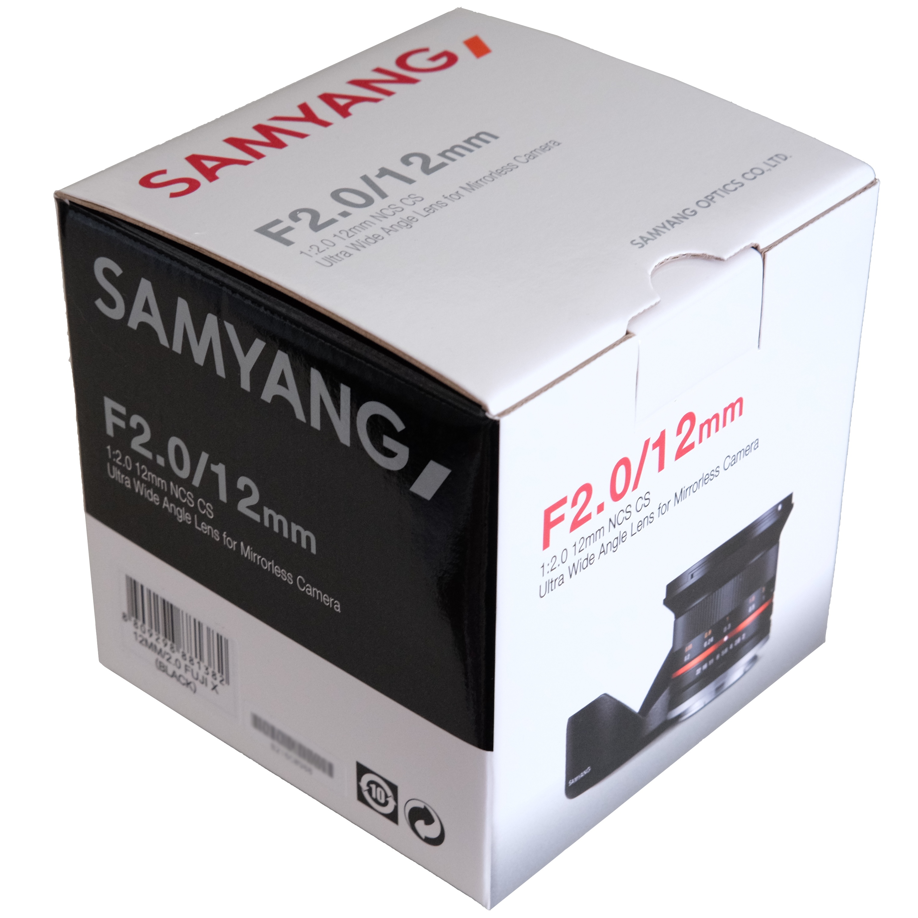 SAMYANG OPTICS 12F2.0 NCS CS/FX シルバー 12mm F2.0 High Speed Ultra Wide Angle – Samyang US