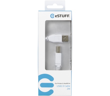 eStuff 2.0m USB A - USB B
