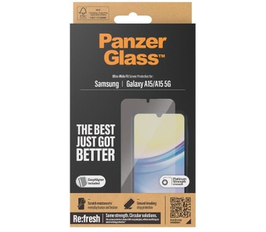 PanzerGlass Gehard Glas Edge To Edge Screenprotector Samsung Galaxy A15